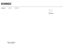 Tablet Screenshot of newings-design.com